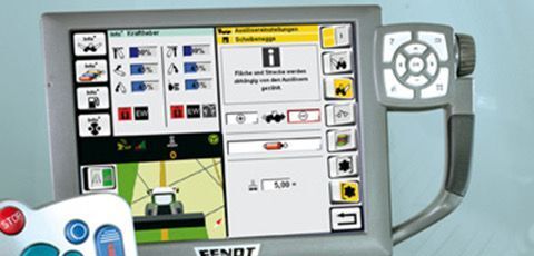 Smart Farming Monitor para FENDT tractor de ruedas